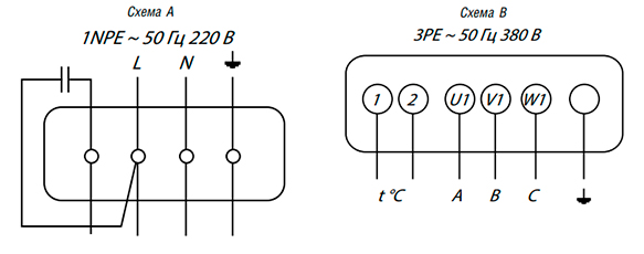Схема подключения канального вентилятора ВКП